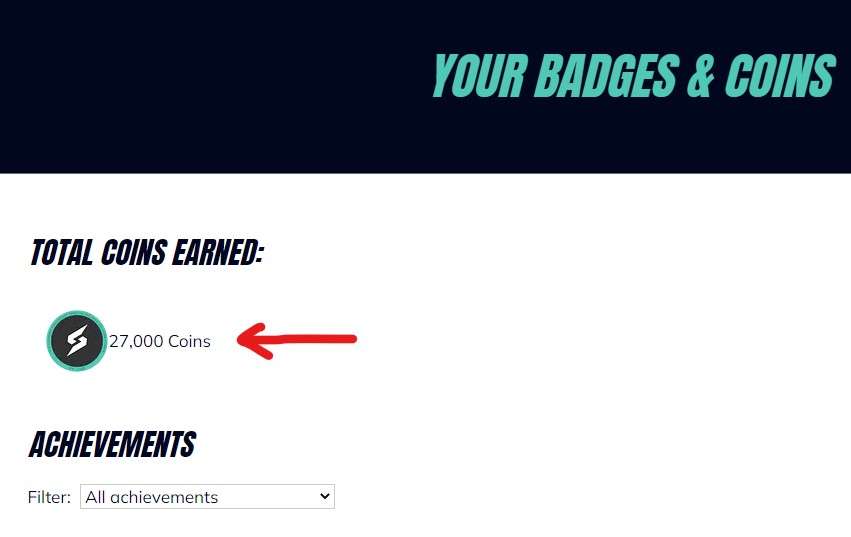 earned coins